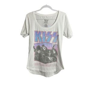 KISS North American Tour White Shirt - Women’s Size S
